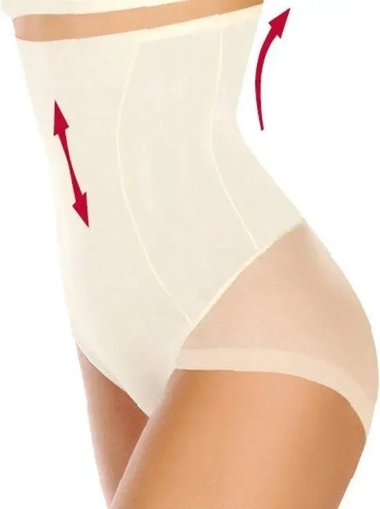 Janira Shapeware: Silueta Secrets Hoge taille Ecru ( JAN.119 )