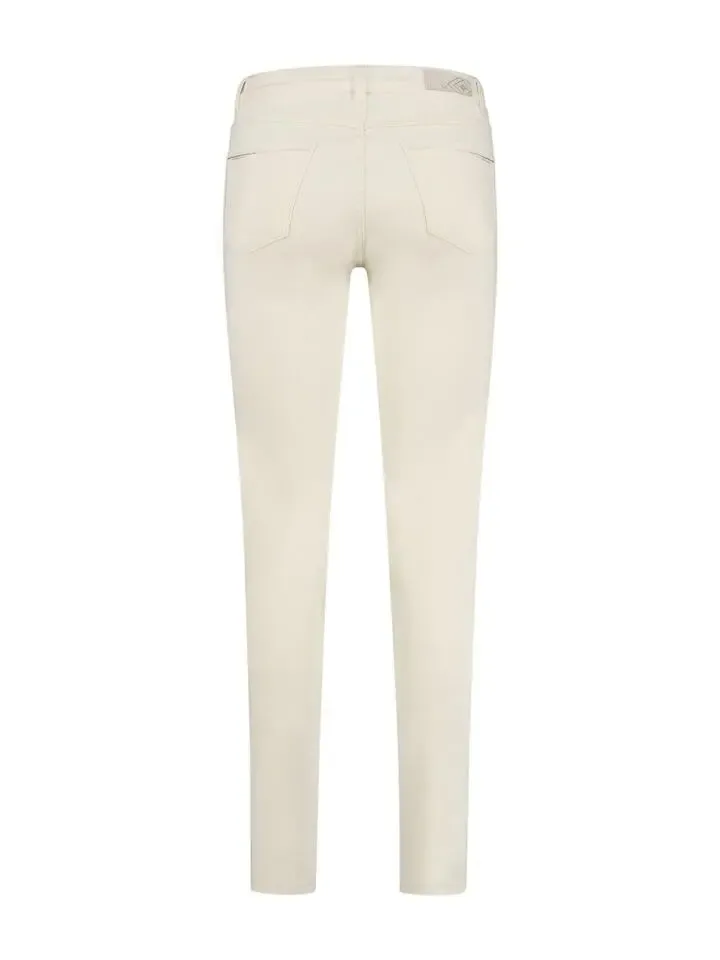 Para Mi Damesbroek: Celine Fancy Color denim Off White ( Skinny leg ) ( PARA.154 )
