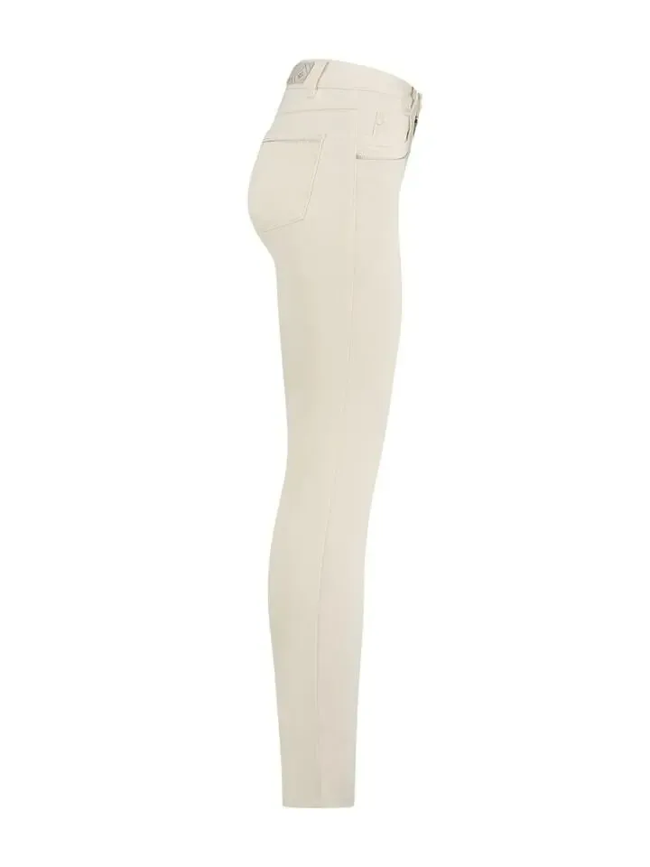 Para Mi Damesbroek: Celine Fancy Color denim Off White ( Skinny leg ) ( PARA.154 )