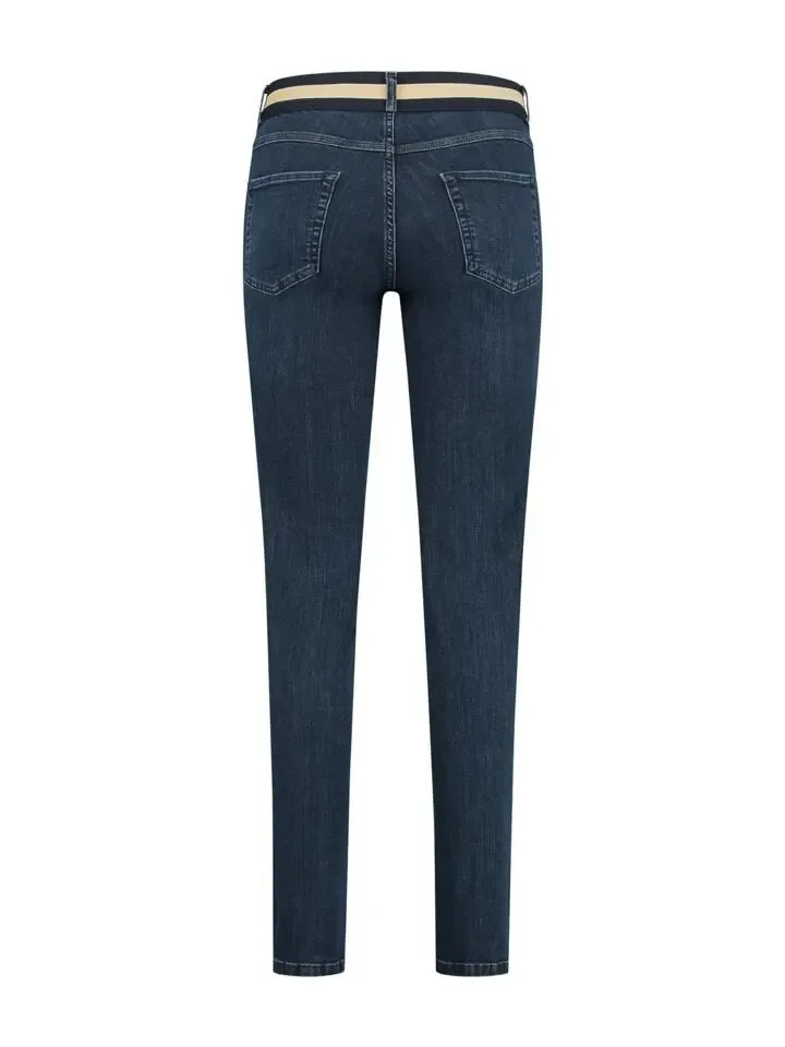 Para Mi Dames Broek: Celine ( Elastiek ) Reform Denim Old Bleu ( skinny Leg ) ( PARA.152 )