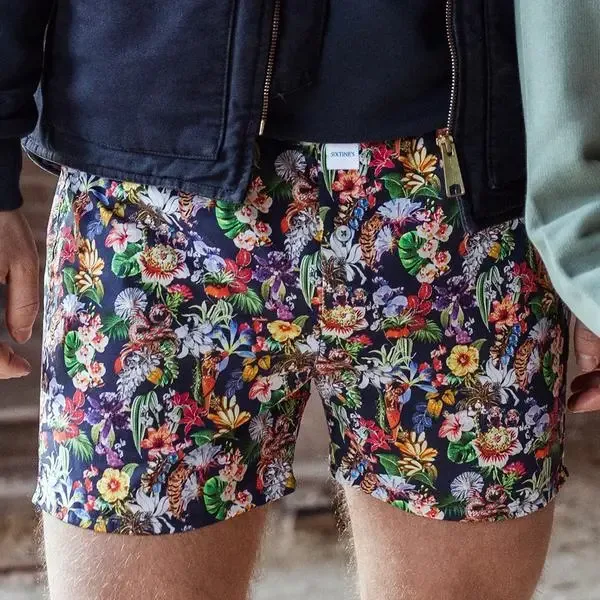 Sixtine's Boxershort Heren: Los model met ingewerkte slip ( SIX.14)