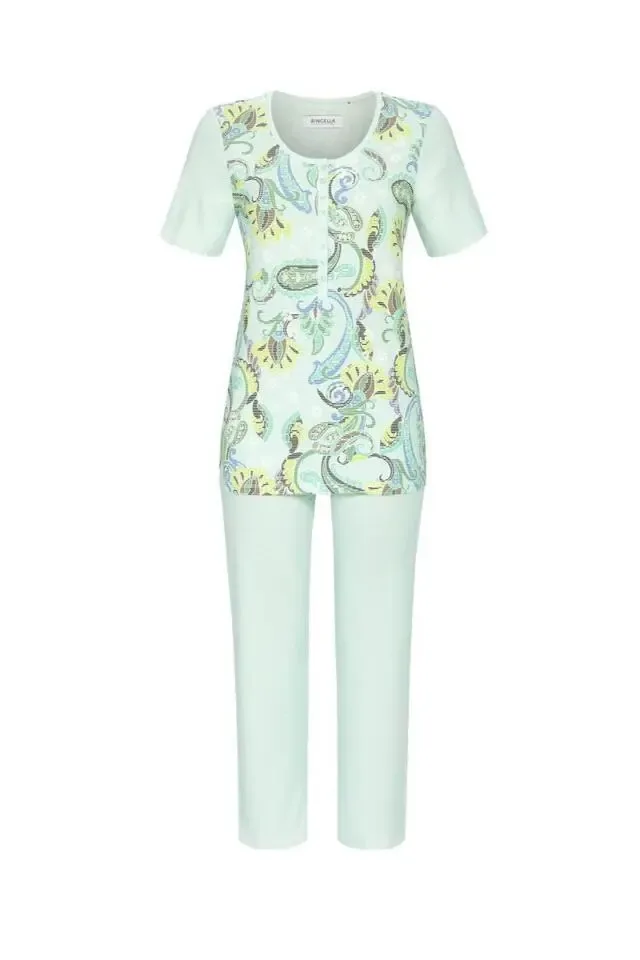 Ringella Pyjama: T-shirt met 7/8 broek ( Bijna lang ) ( RIN.280 )