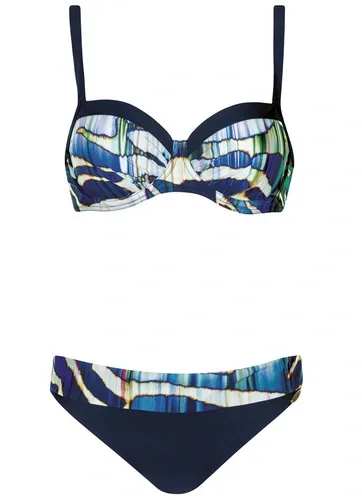 Sunflair Bikini: Blauw voorgevormd ( Sunf.76)
