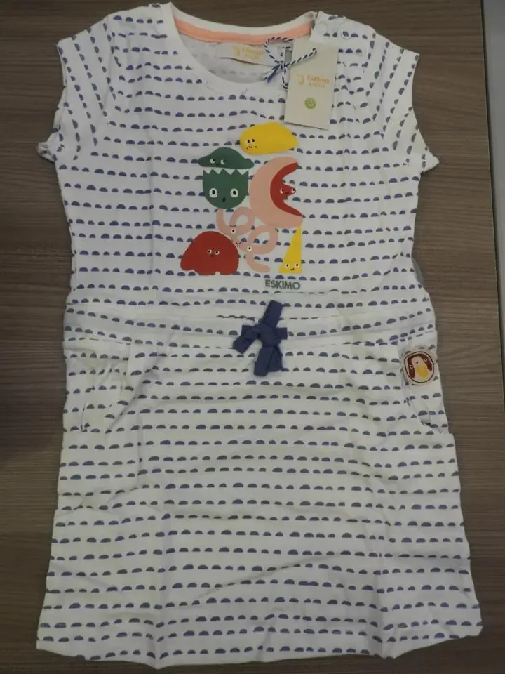 Eskimo Slaapkleed Meisjes: Kolor Collection ( Biokatoen ) ( ESK.1633)