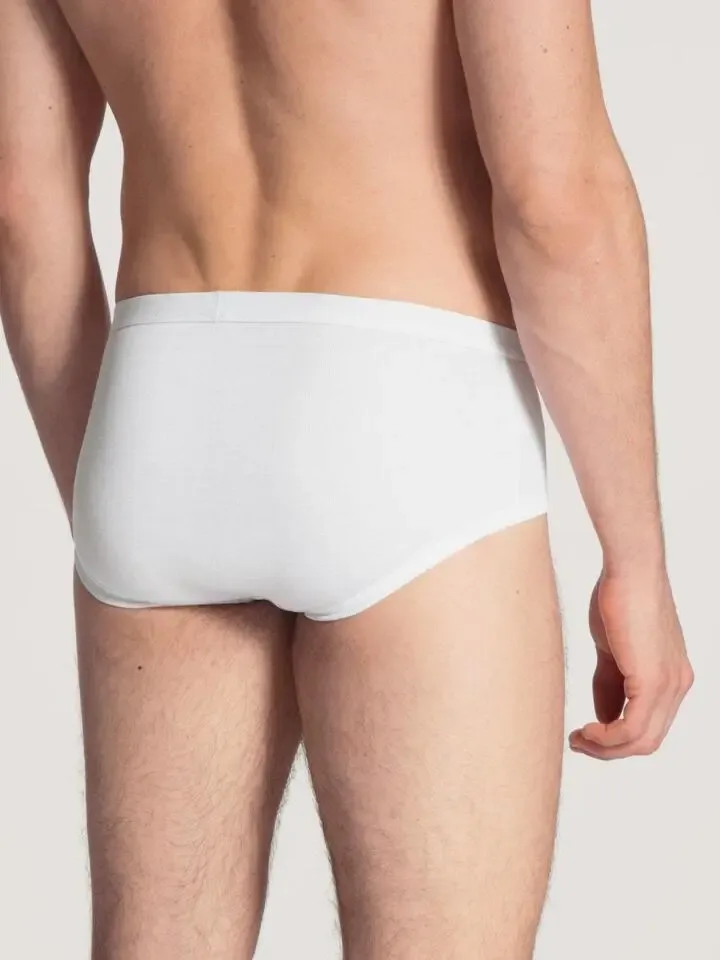 Calida Heren Slip met opening: Wit ( CAL.143 )