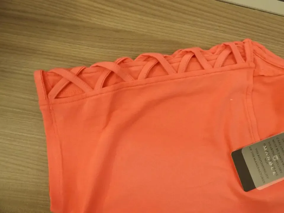 Marble T-shirt met aangesneden mouw ( Mar.124)