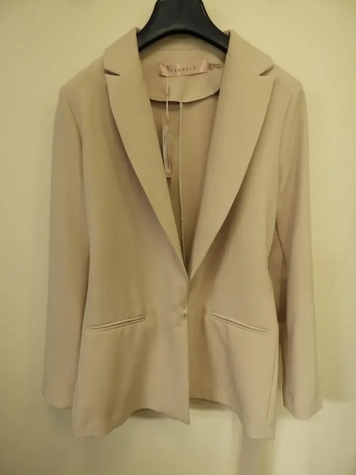 Esqualo Blazer Zand kleur: ( Roze foto's niet het juiste kleur ) ( ESQ.178)