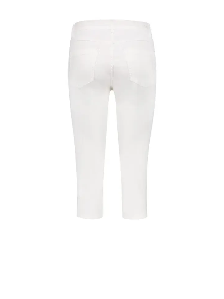 Para Mi 3/4 broek: Lisa Zamora tencel White L20 ( PARA.169 )