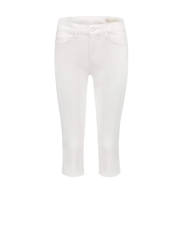 Para Mi 3/4 broek: Lisa Zamora tencel White L20 ( PARA.169 )