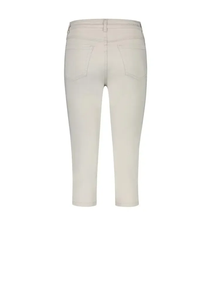 Para Mi 3/4 broek: Lisa Zamora tencel Sandy Taupe L20 ( PARA.168 )