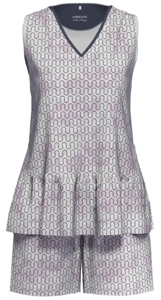 Ammann Dames Pyjama: Top / short ( AMM.398 )