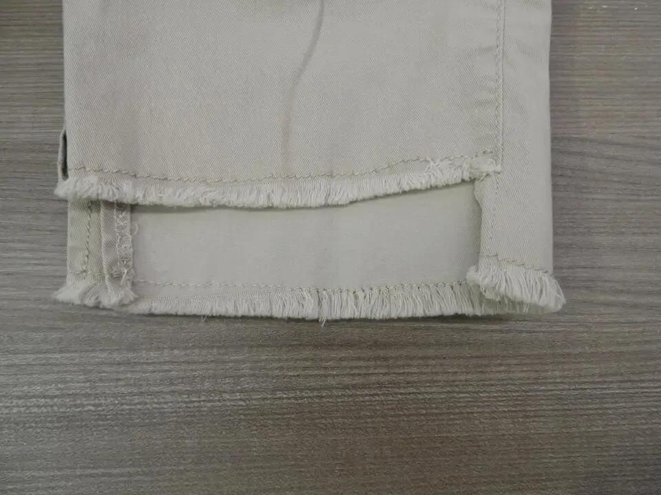 KJ Brand Broek: Beige fantasie onderkant tot maat 52 ( BRA.232 )