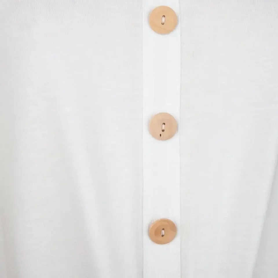 Esqualo lichte T-shirt: Off white ( ESQ.182 )