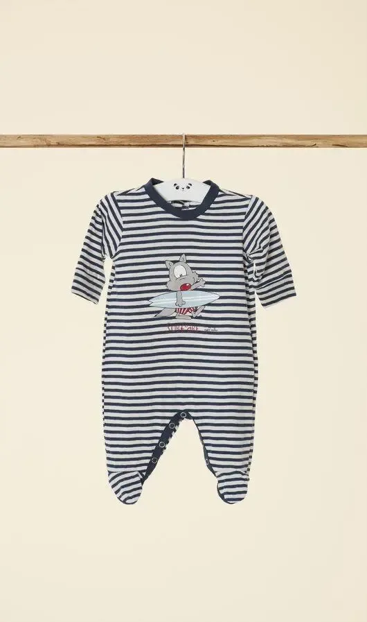 Happy People Baby Pyjama / kruippak: Jongens ( HAP.26 )