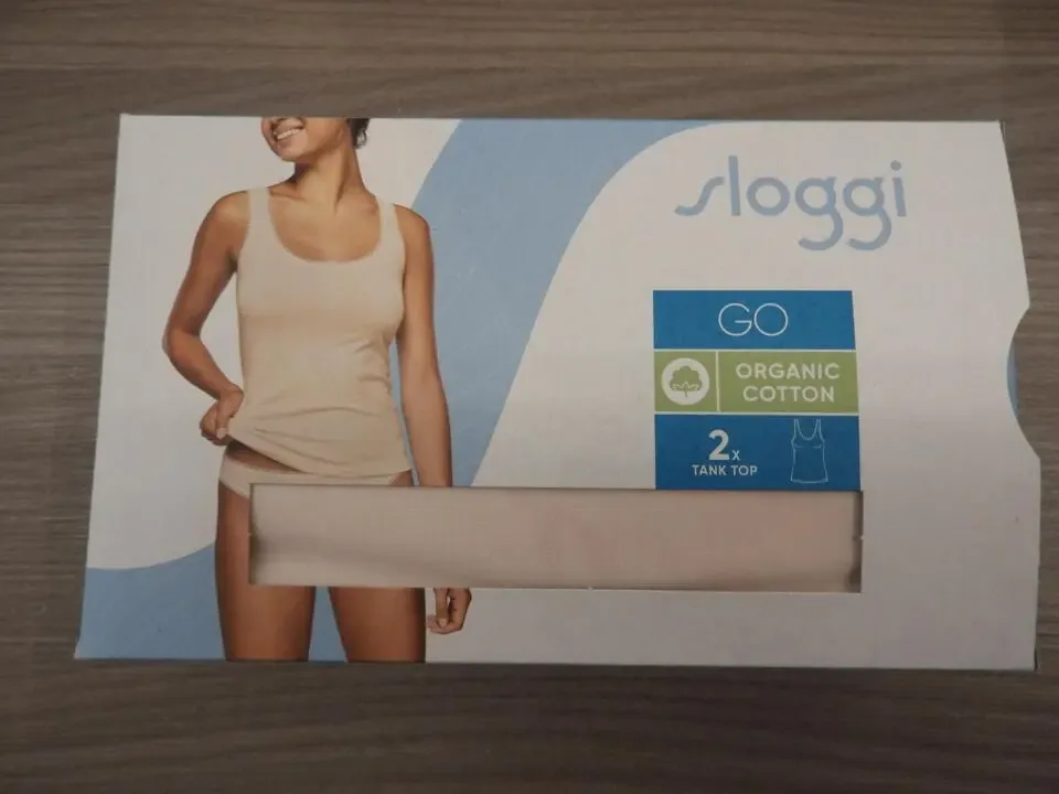 Sloggi Dames Go Tank Top C2P: organic cotton ( duopack, 2 kleuren ) ( SLOG.230)