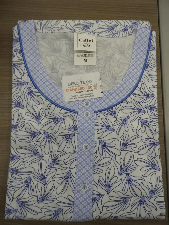 Catini slaapkleed korte mouw ( tot 4XL ) 100cm ( TEX.737 )
