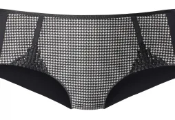 Dacapo shorty naadloos: Carmen zwart/wit (SEC.216)