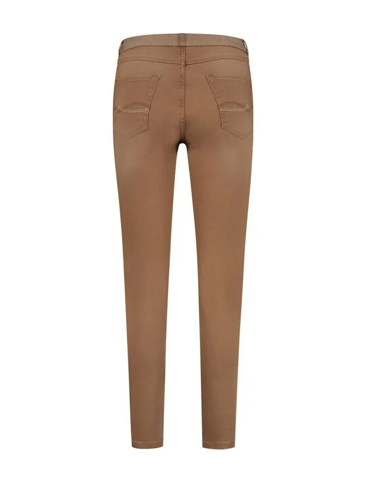 Para Mi Broek: Nikita Elastic Color Denim Camel L30 ( Skinny leg ) ( PARA.178 )