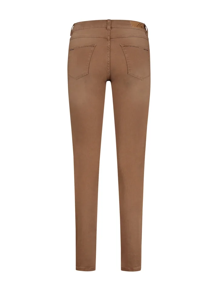 Para Mi Broek: Celine Fancy Color Denim, Chestnut Brown L32 ( skinny fit ) ( PARA.180 )