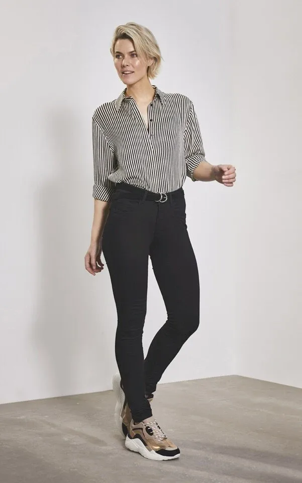 Para Mi Broek: Ivy Heaven Uni, Black L32 ( Extra skinny fit ) ( PARA.181 )