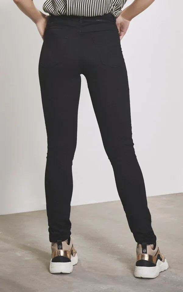 Para Mi Broek: Ivy Heaven Uni, Black L32 ( Extra skinny fit ) ( PARA.181 )