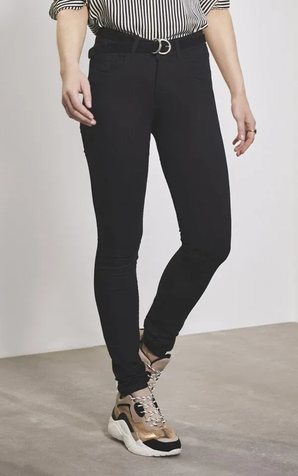 Para Mi Broek: Ivy Heaven Uni, Black L32 ( Extra skinny fit ) ( PARA.181 )