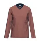 Ammann Heren pyjama: Lange mouw, V hals, lange broek ( AMM.403 )