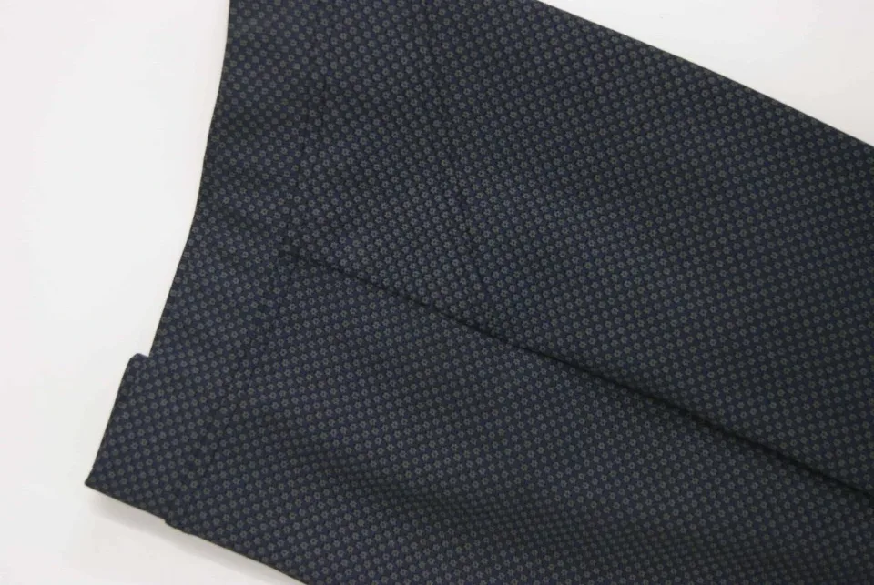 Diversa Lange broek: elastiek in de lenden ( Blauw met motiefje) ( DIV.624 )