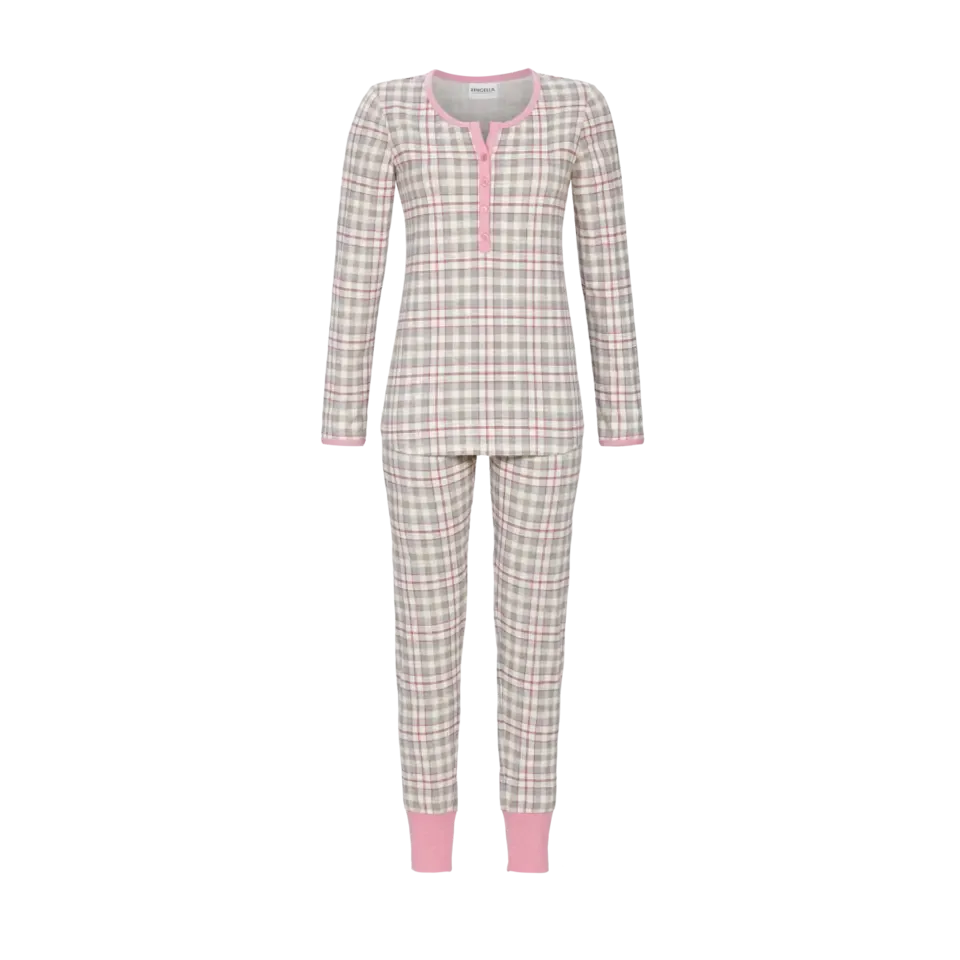 Ringella Dames Pyjama: Carré motief ( RIN.298 )