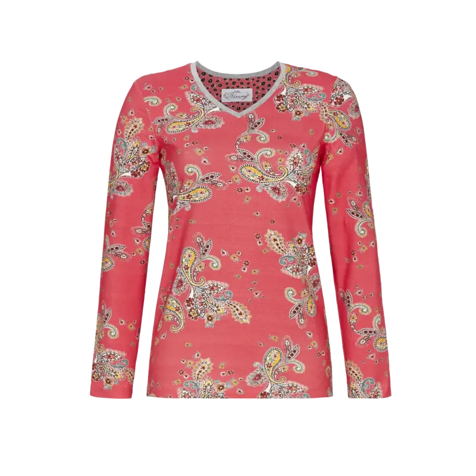 Ringella Bloomy Dames Pyjama: V hals / Lange broek, Tencel ( RIN.299 )