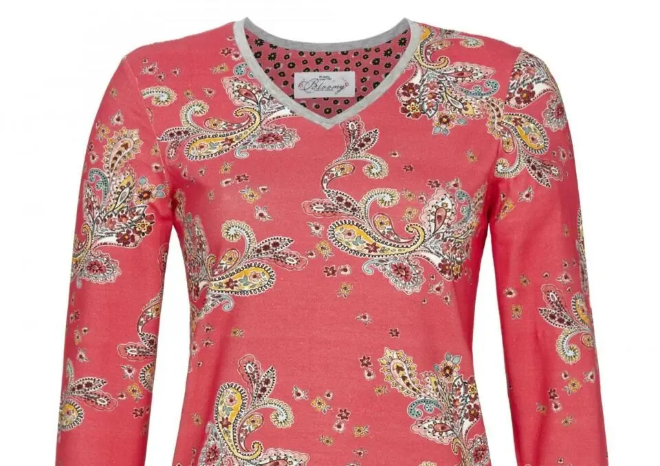 Ringella Bloomy Dames Pyjama: V hals / Lange broek, Tencel ( RIN.299 )