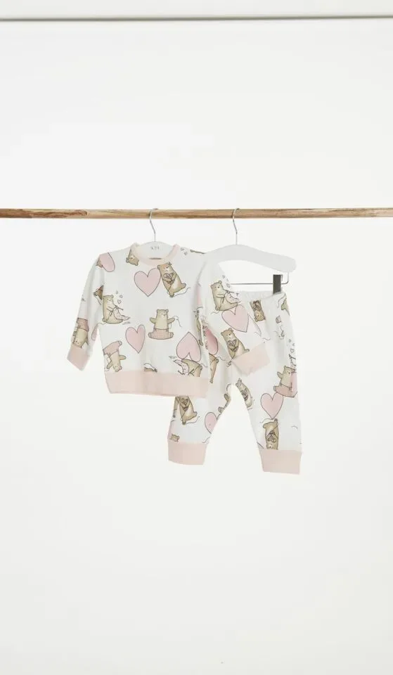 Happy People Baby Meisjes pyjama: beertjes ( HAP.31 )