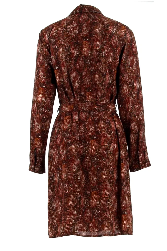 Signe Nature Kleed: Roeste tinten, recht model ( Signe.1030 )