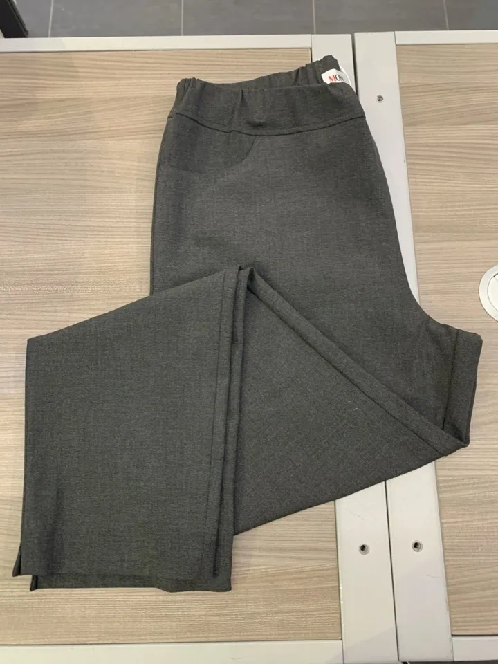 Mona Lisa Dames Broek: Jana, Antraciet, volledige elastiek tot maat 52 ( MONA.135 )