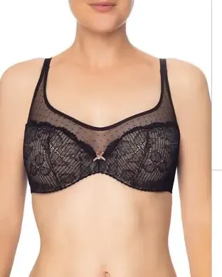 Felina Conturelle: Tempting Lace, zwart, Europese maten, half voorgevormd ( FEL.580 )