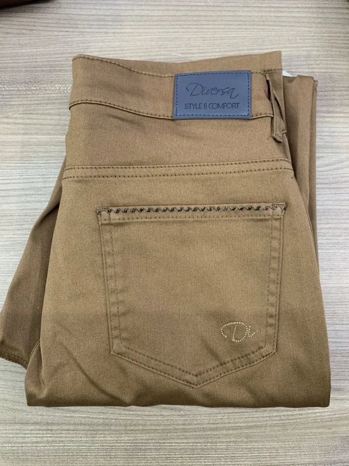 Diversa Broek: Bima, lange broek Camel ( DIV.634 )