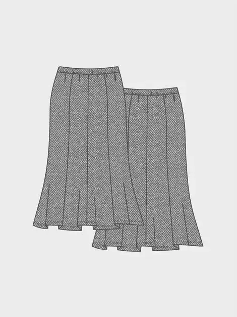 Eugen Klein Dames Rok: Lang / wijd ( EUG.68 )