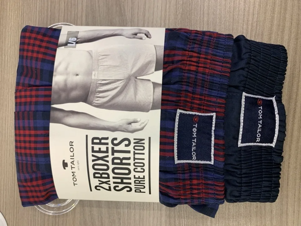Tom Tailor Hren Boxershort: Duo pack, Los model, katoen ( TOM.1 )