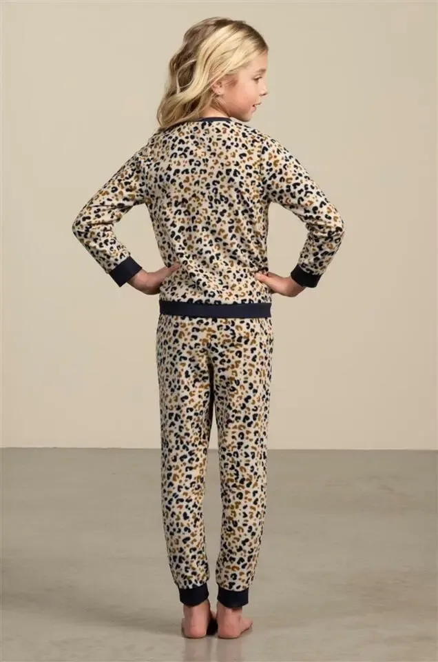 Eskimo Pyjama Meisjes: Flore, 2 - 8jaar, Fleece ( ESK.1684 )