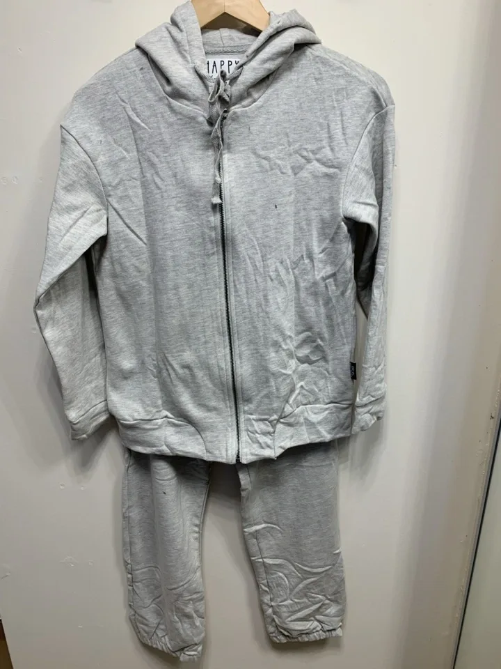 Happy People Dames Homewear / training: Licht grijs ( Hap.56 )