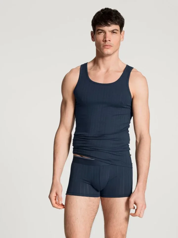 Calida Heren Boxershort: Blauw, Korte Bil ( CAL.153 )