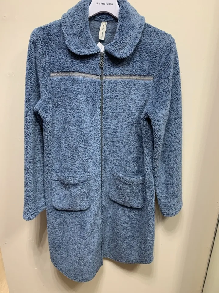 Egatex Dameskamerjas met rits: Warme teddy ( EGA.255 )