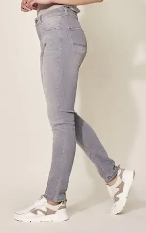 Para Mi Dames broek: Celine, Reform Denim, Pebble Grey L32 ( PARA.198 )