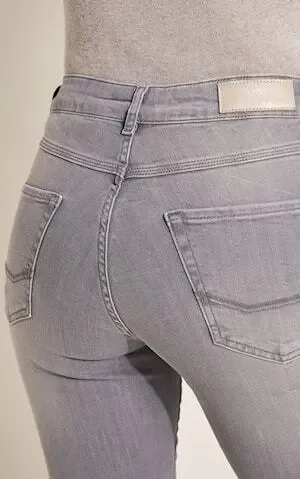 Para Mi Dames broek: Celine, Reform Denim, Pebble Grey L32 ( PARA.198 )