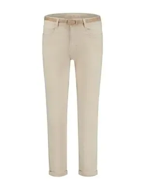 Para Mi Dames broek: Bobby, beige Color denim L29 ( PARA.199 )