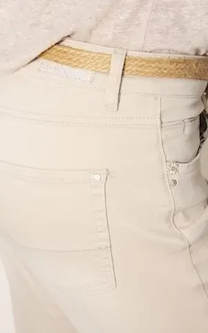 Para Mi Dames broek: Bobby, beige Color denim L29 ( PARA.199 )