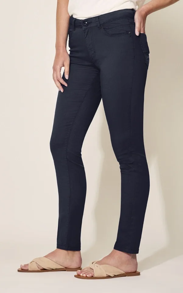 Para Mi Dames broek: Celine Sweet Cotton, Heaven uni, Navy, L32 ( PARA.208 )