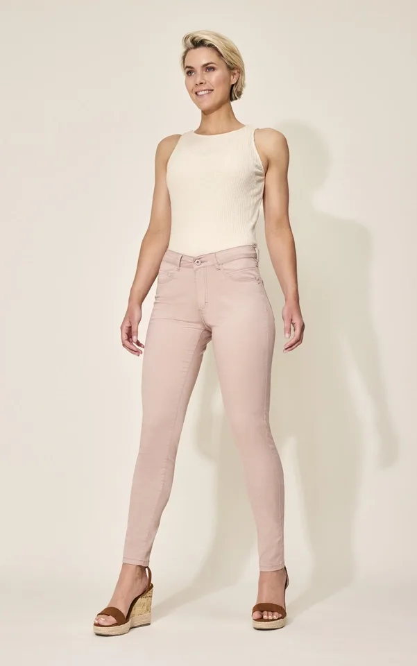 Para Mi Dames broek: Celine Sweet Cotton, Heaven uni, Mellow Rose, L32 ( PARA.205 )