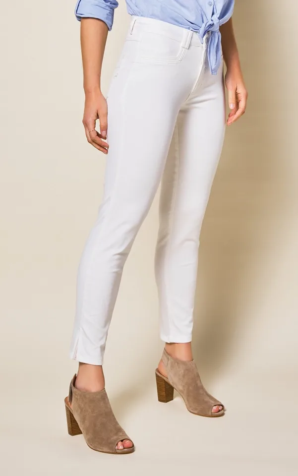 Para Mi Dames broek: Amber Heaven Uni, Split, L28, Off White ( PARA.206 )