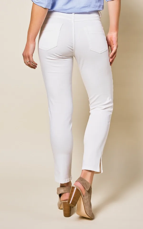 Para Mi Dames broek: Amber Heaven Uni, Split, L28, Off White ( PARA.206 )